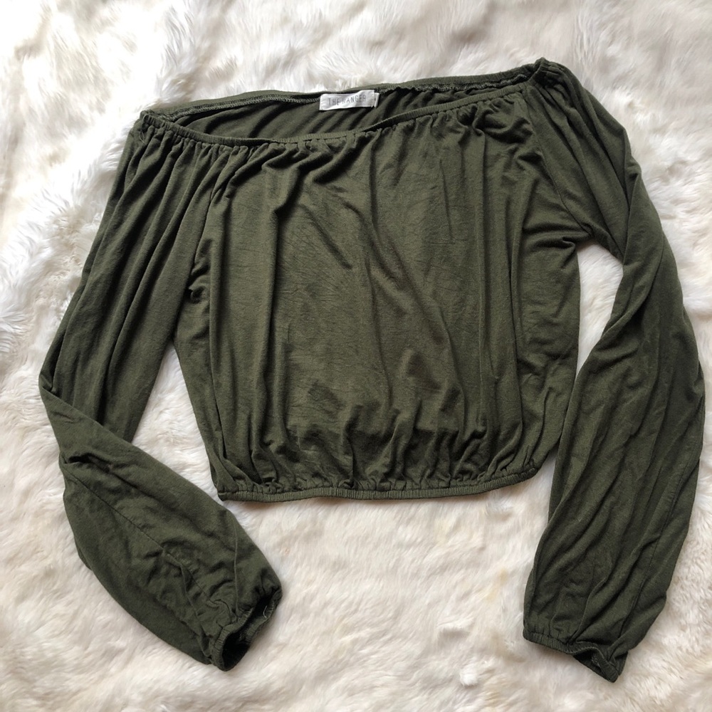 OLIVE Off the Shoulder Blouse